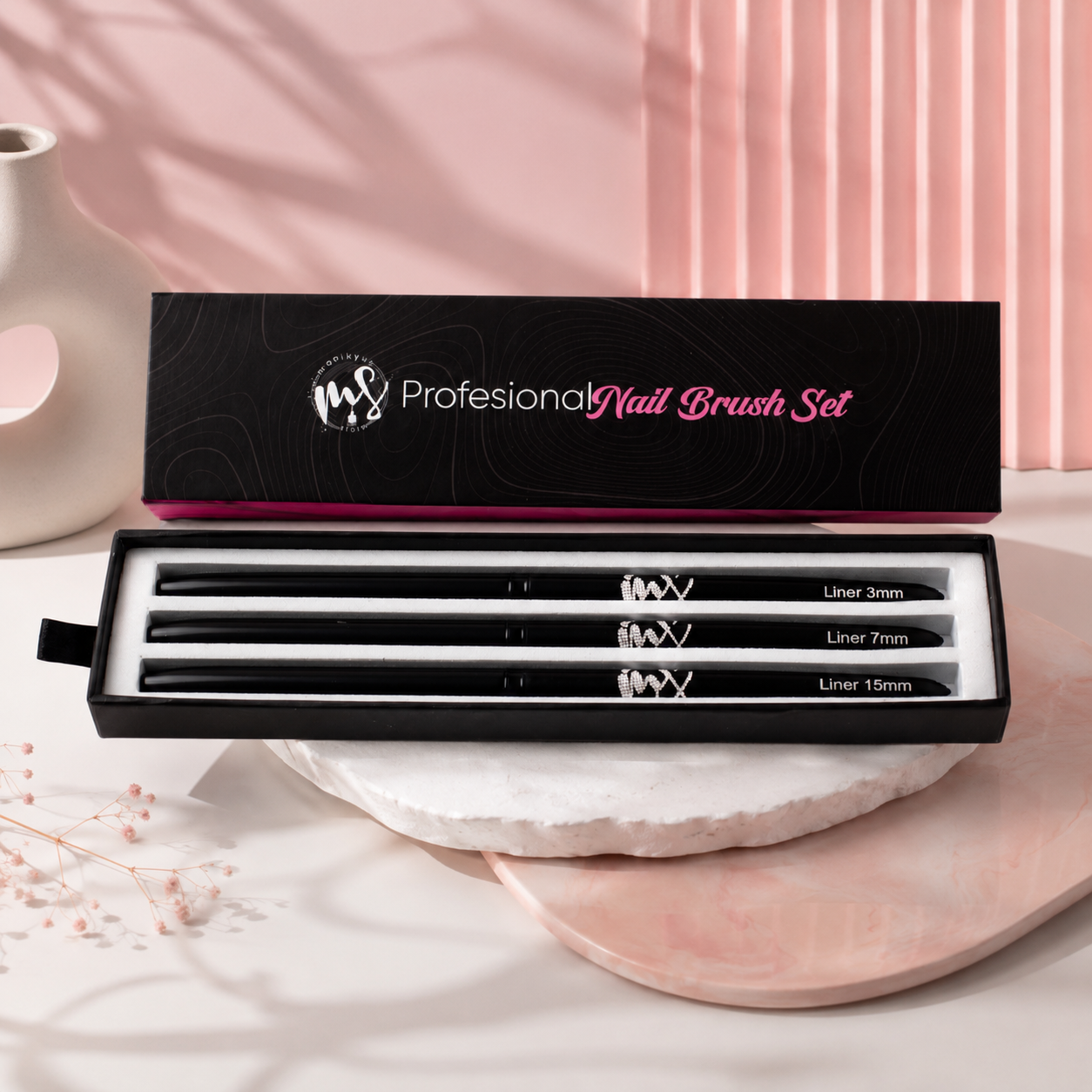 Kit Pinceles Liner Profesionales Manikyurstore