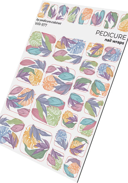 WR-977 - Sticker Pedicure The Nail Wraps