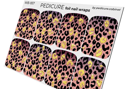 WB-957 - Sticker Pedicure The Nail Wraps