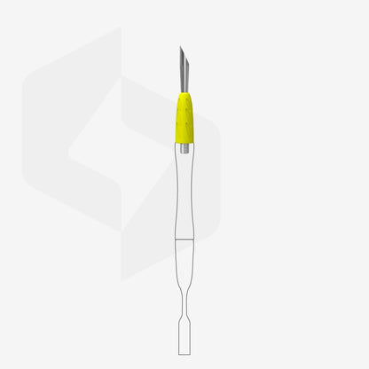 Punta Intercambiable Cleaner Yellow Para Repujador de Cutículas Staleks Pro