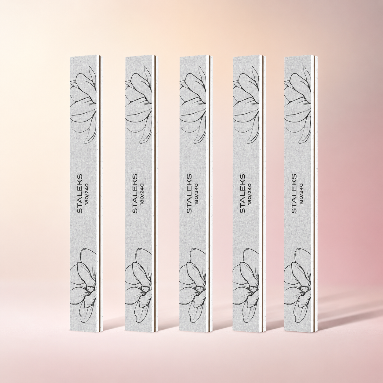 Lima Recta Mineral Staleks Expert 20 – 180/240 Grit - 5 Unidades