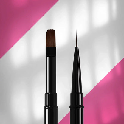 Pincel Doble Staleks Expert – Liner 10 mm / Gel 11 mm