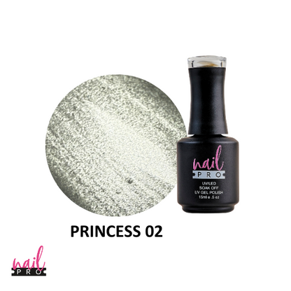 Esmalte Ojo De Gato Princess 02 Nail Pro 15 ml