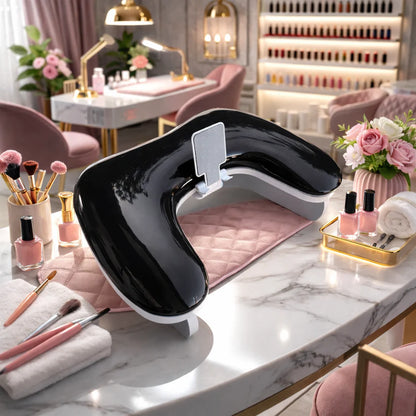 Apoya Brazos Manicure Impermeable Con Porta Celular