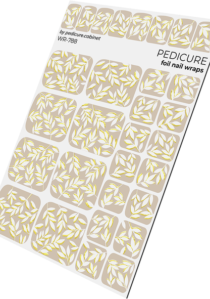 WR-788 - Sticker Pedicure The Nail Wraps