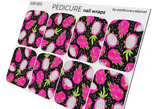 WB-855 - Sticker Pedicure The Nail Wraps