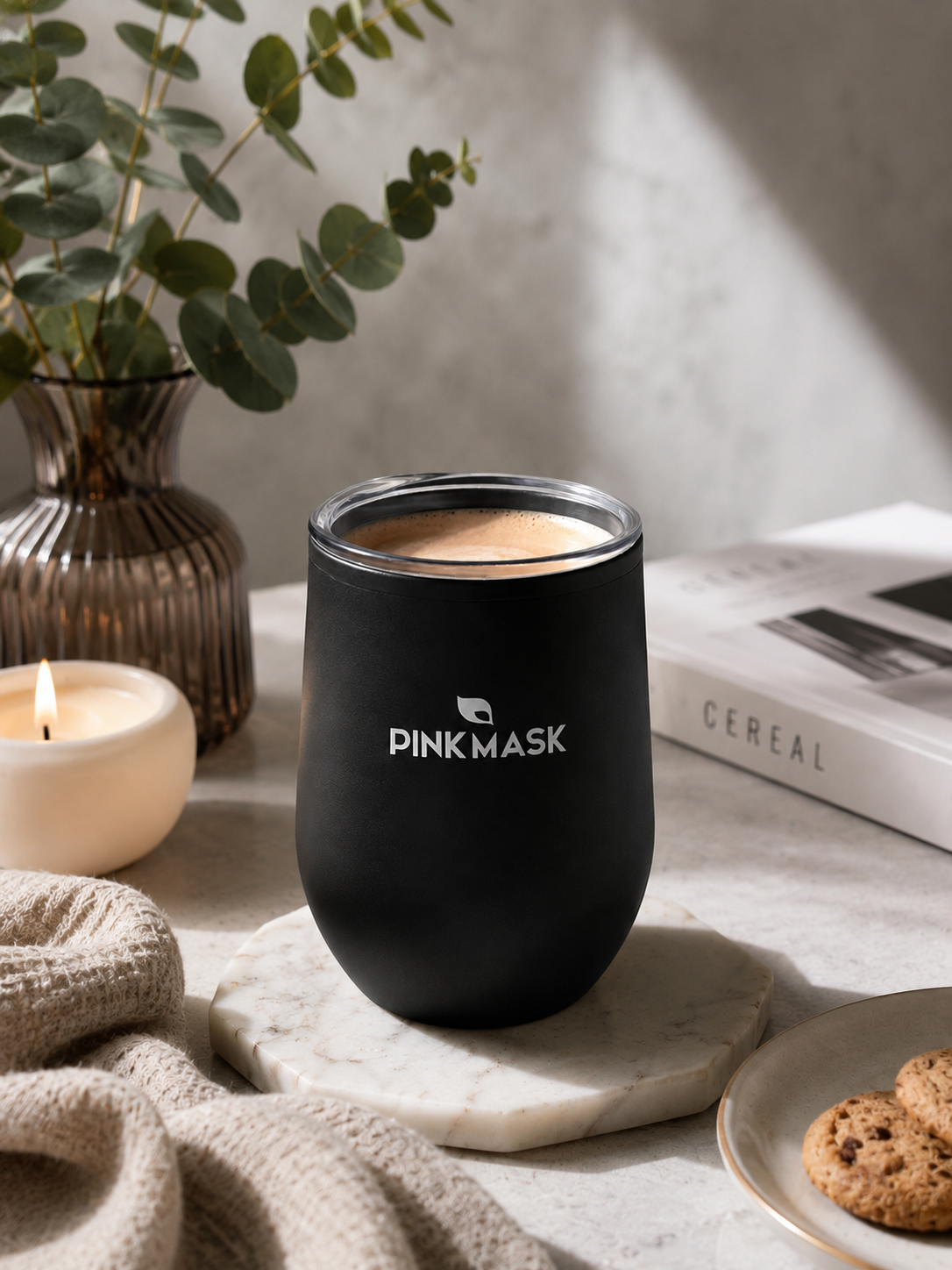 Mug Térmico Pink Mask