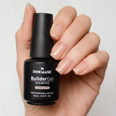 Gel Constructor Clear Latte - Pink Mask 15 ml