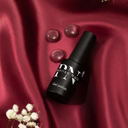 Esmalte Magic Cat Eye Burgundy Patrisa Nail 8 ml