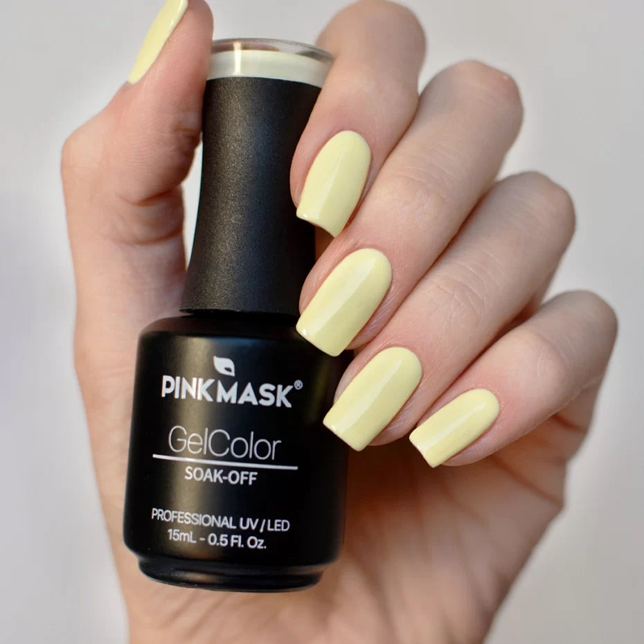 Esmalte Sweet Yellow Pink Mask 15 ml