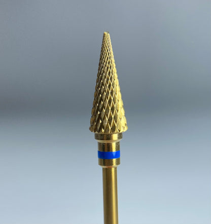 Fresa de Carburo Cónica Azul Manikyurstore