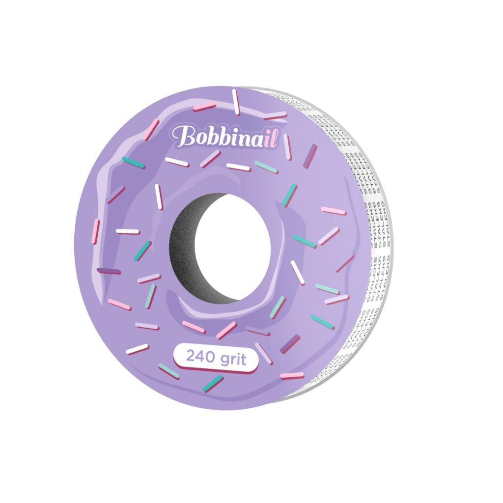 Repuesto para Lima Bobbinail Donut Adhesiva “Blanca” Staleks Grit 240