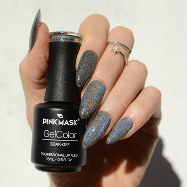 Esmalte Cat Eye "Mercury " Pink Mask 15 ml