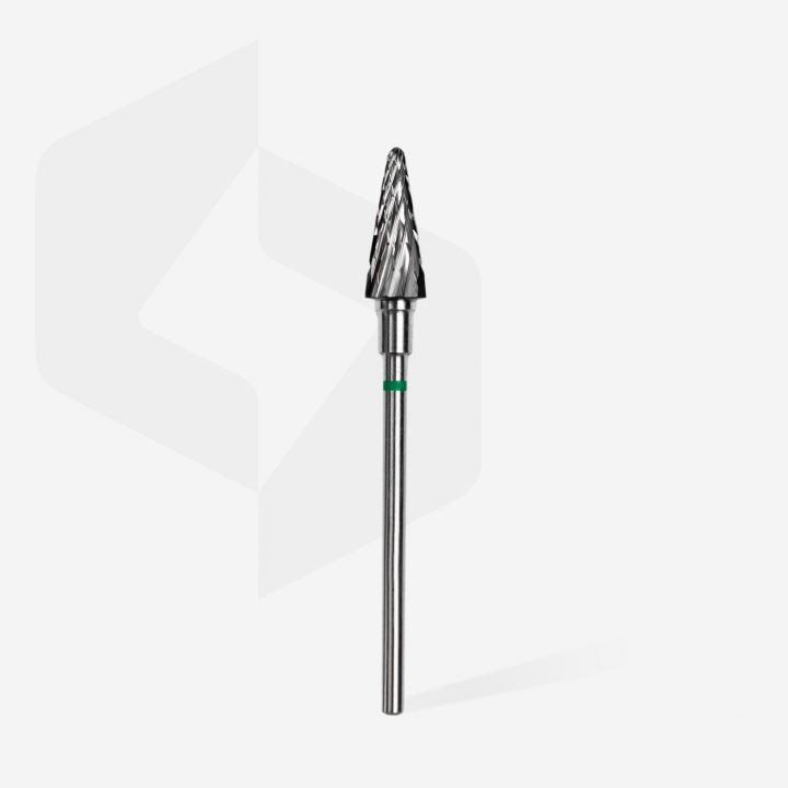 Fresa De Carburo Cónica Verde 060 Staleks Pro