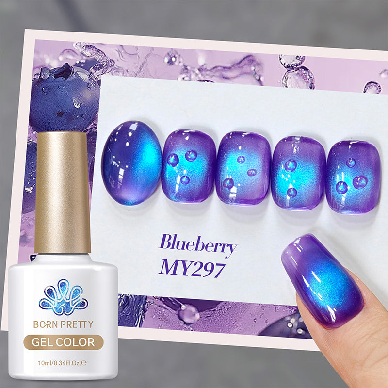 Esmale Ojo De Gato Fruit Blueberry MY297- Born Pretty 10 ml