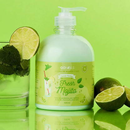 Crema De Manos y Pies Go Nails Mojito Fresh 500 ml