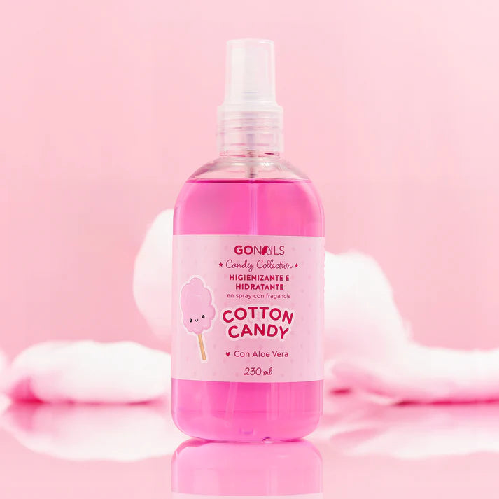 Higienizante e Hidratante De Manos y Pies Cotton Candy Go Nails 230 ml