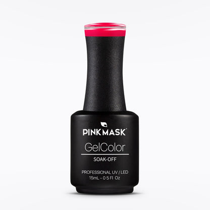 Esmalte "Ruby Red – Col. NEON" Pink Mask 15 ml