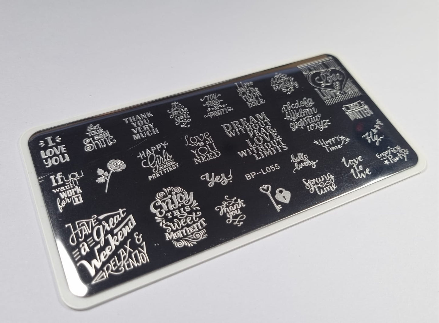 Placa de Stamping Born Pretty