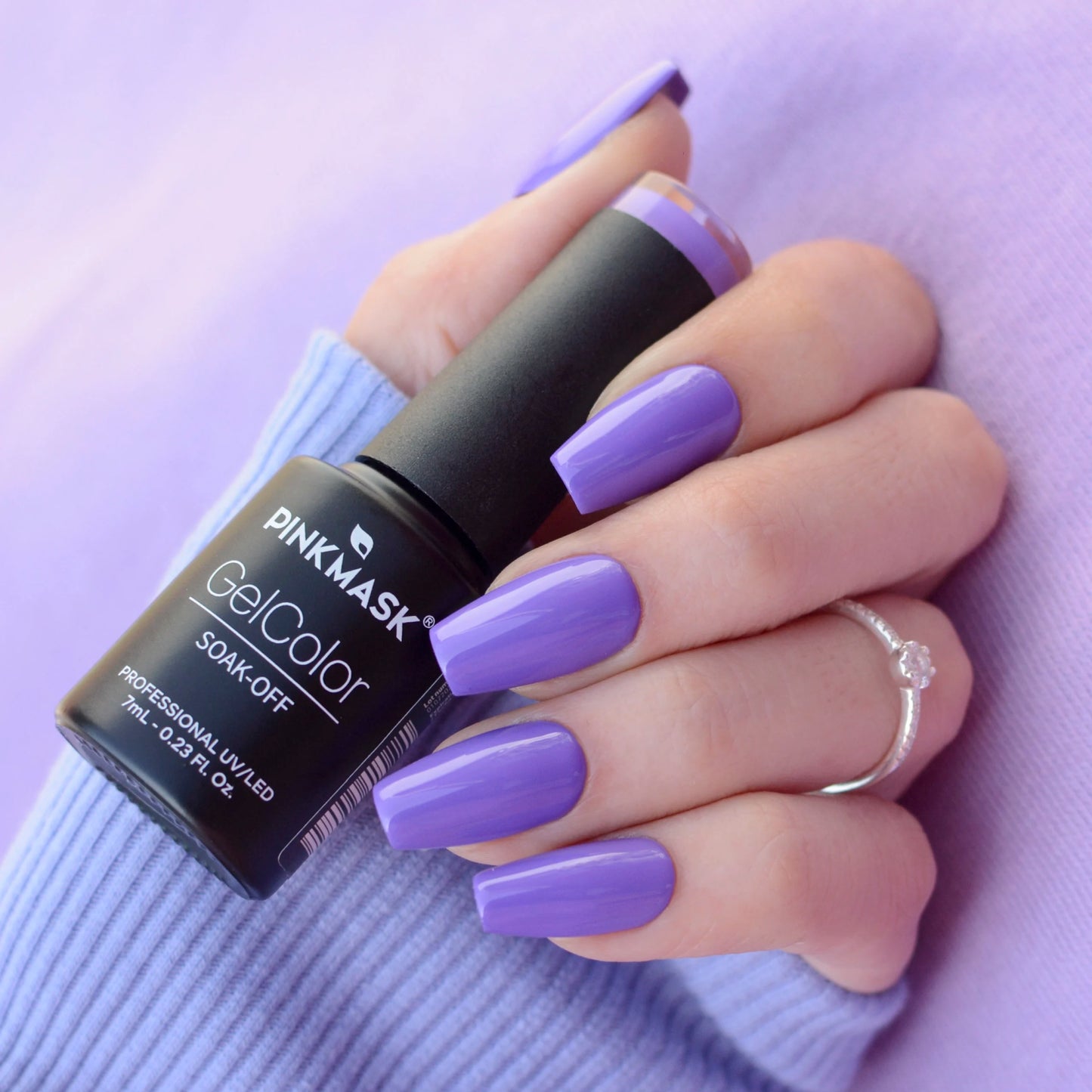 Esmalte "Majestic Purple" Pink Mask 7 ml