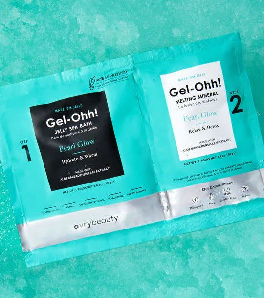 Jelly Spa De Pies Gel Ohhh! Pearl Glow AVRY