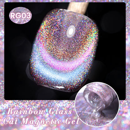 Esmale Ojo De Rainbow Glass RG03 - Born Pretty 10 ml