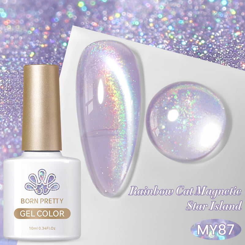 Esmale Ojo De Rainbow Star Island MY87 - Born Pretty 10 ml