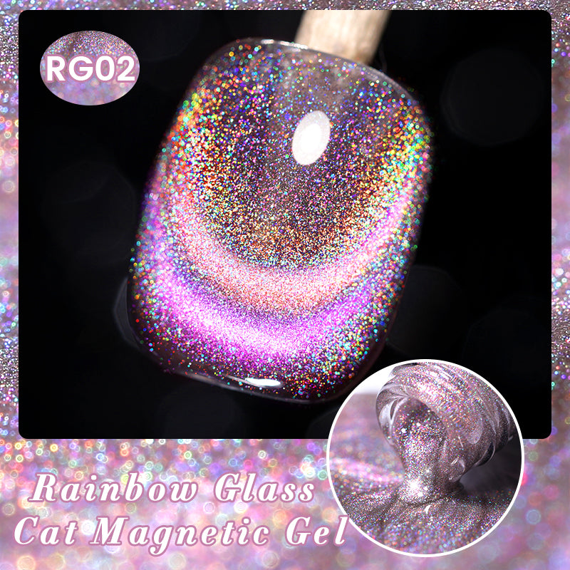 Esmale Ojo De Rainbow Glass RG02 - Born Pretty 10 ml