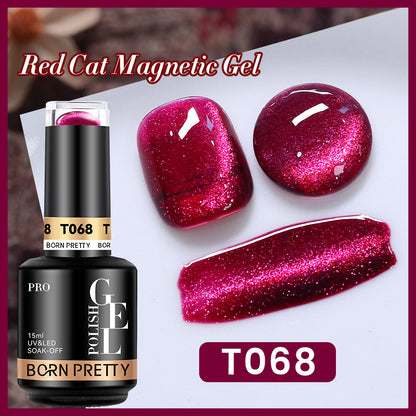 Esmale Ojo De Gato Red Cat T068 - Born Pretty 15 ml