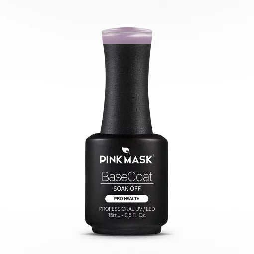 Rubber Base Coat "Misty Lilac" Pink Mask 15ml