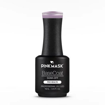 Rubber Base Coat "Misty Lilac" Pink Mask 15ml