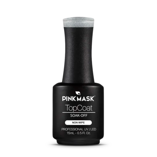 Top Coat Flash Effect Pink Mask 15ml