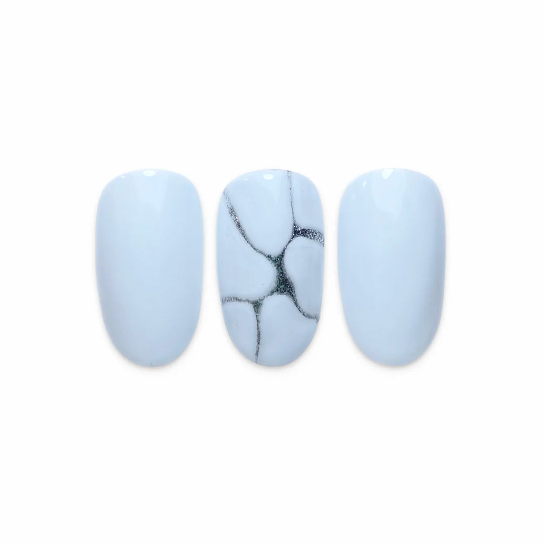 Nail Art Gel White Pink Mask