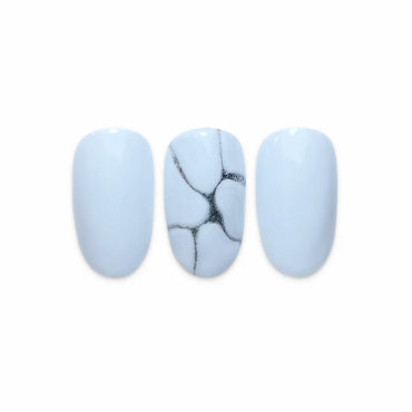 Nail Art Gel White Pink Mask