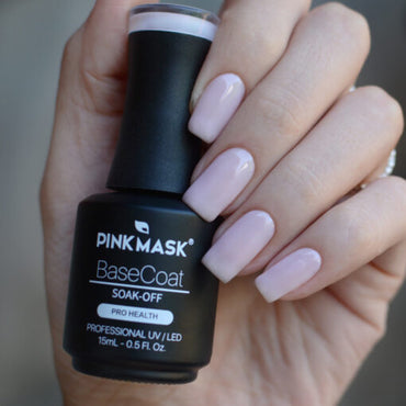 Rubber Base Coat "Light Pink" Pink Mask 15ml