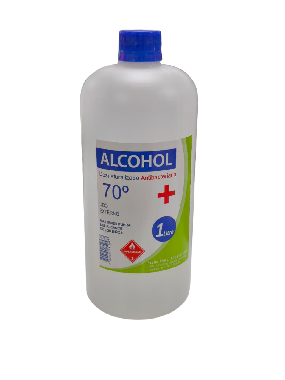 Alcohol 70 Grados 1 Litro