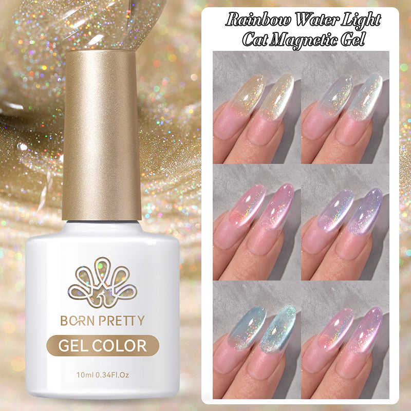 Esmale Ojo De Rainbow Pink Fantasy MY86 - Born Pretty 10 ml