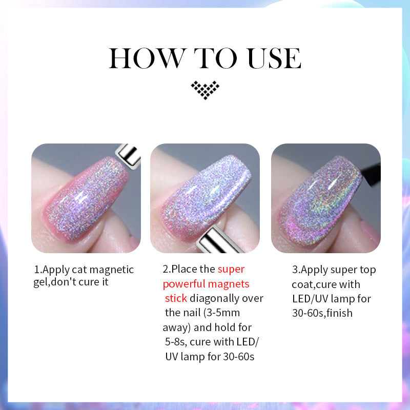 Esmale Ojo De Rainbow Glass RG03 - Born Pretty 10 ml