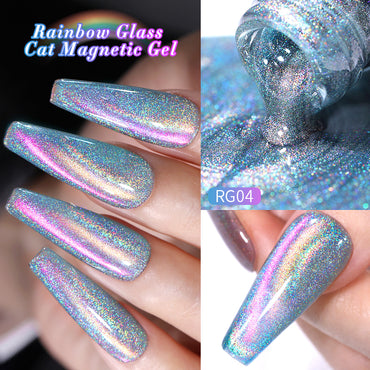 Esmale Ojo De Rainbow Glass RG02 - Born Pretty 10 ml