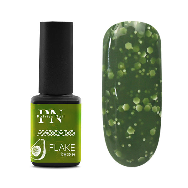 Base Flake Avocado Patrisa Nail 12 Ml