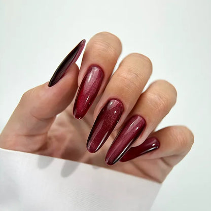 Esmalte Magic Cat Eye Burgundy Patrisa Nail 8 ml