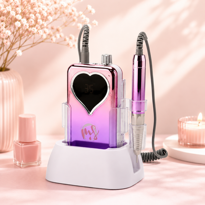 Torno Inalámbrico Rose Gold Manikyurstore 35.000 Rpm