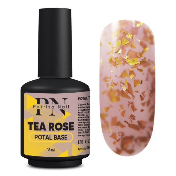 Base Potal Tea Rose Patrisa Nail 16 Ml