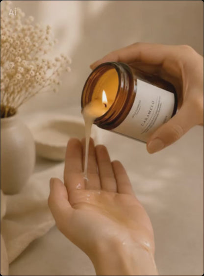Vela Para Masajes De Manos y Pies - Coco Mist