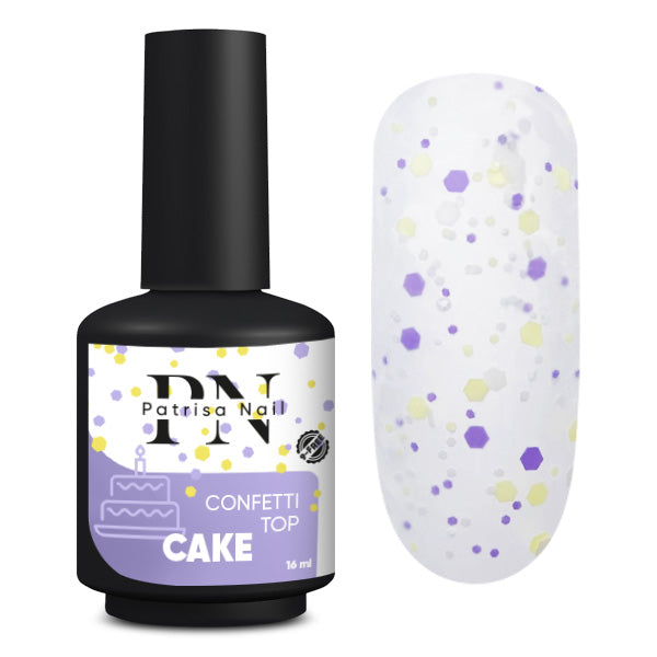 Top Mate Confetti Cake Patrisa Nail 16 Ml