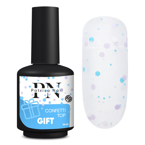 Top Mate Confetti Gift Patrisa Nail 16 Ml